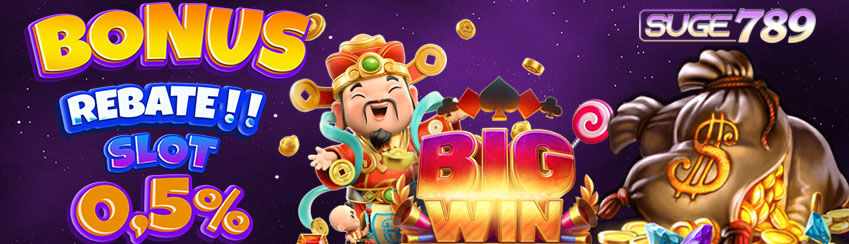 BONUS REBATE SLOT 0,5 %